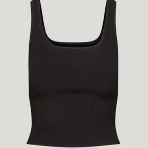 Babaton
Sculpt Knit Squareneck Tank black